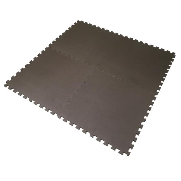 【仕様】生産国: ベトナム製重量: (約)1.3kg サイズ: 約60.5×60.5×厚さ1.2ｃｍ材質: PE内容: 4枚組4枚敷き詰めると、約1帖相当【特長】つなげるタイプで敷き詰め、取り換えが簡単フローリングの傷防止に！クッション性が...