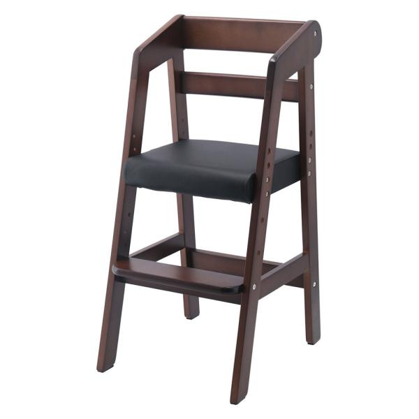他サイト： 不二貿易  木製ベビーチェアー ダークブラウン HS-ETY02【メーカー直送 代引不可】  家具 インテリア 椅子 スツールビバホームの商品画像