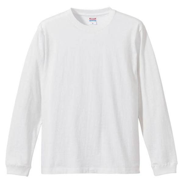 他サイト： ユナイテッドアスレ UnitedAthle 5.6オンス ロングスリーブTシャツ(1.6インチリブ) カジュアル長袖Tシャツ (501101W-1)の商品画像