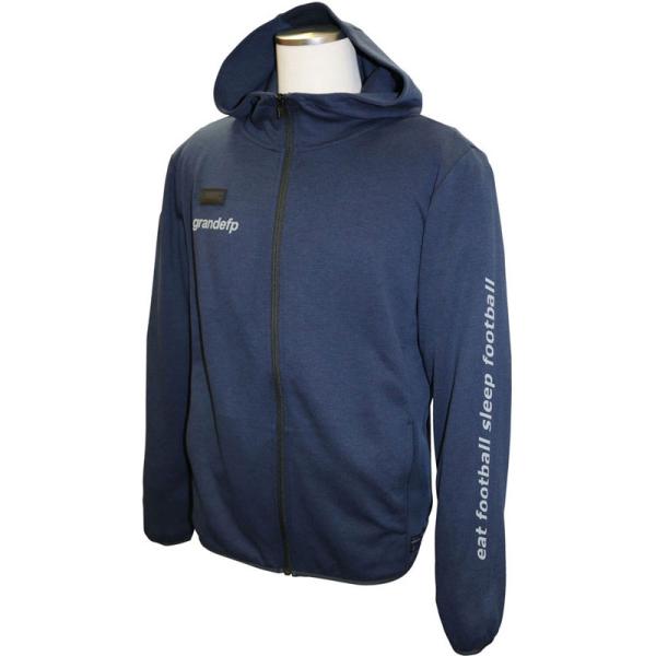 GRANDE.F.P(グランデエフピー) grandefp.ドライ.スウェットジップパーカー フットサル スウエットパーカー (gfph19401-8715) GRANDE.F.P(グランデエフピー) grandefp.ドライ.スウェットジップ