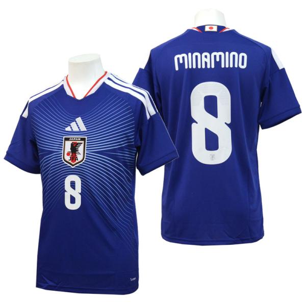 サッカー日本代表 2026 ホーム レプリカ ユニフォーム 南野拓実#8 adidas（アディダス） サッカー日本代表 2026 ホーム レプリカ