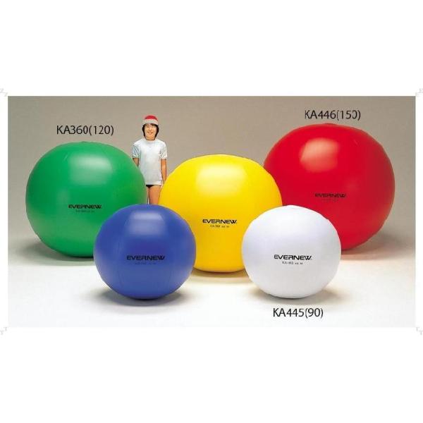 エバニュー Evernew 代引き･個人宅配送不可 カラーオオダマ120 3@ アカ 100 学校機器 グッズ(EKA360-R) vivasports_ev-eka360-w