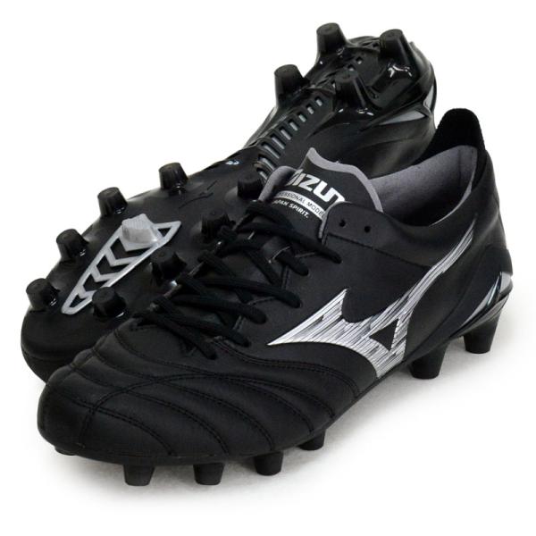 美品 Mizuno Morelia Neo3JAPAN サッカースパイク 24 MIZUNO ミズノ モレリア NEO 3 SR4 JAPAN(ホワイト×ゴールド