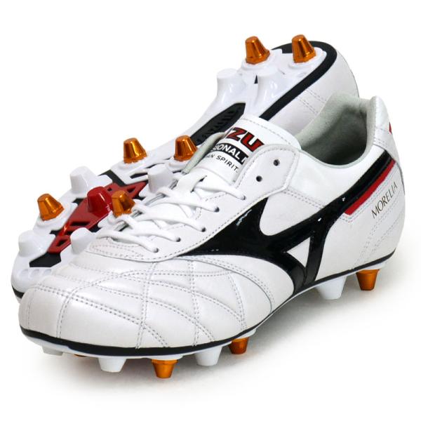 【美品】ミズノモレリアサッカースパイク取替式25.5 MIZUNO（ミズノ） モレリア 2 JAPAN MIX 取替式 サッカースパイク