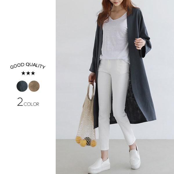 月曜日 プランター 厚くする リネン カーディガン ロング Webingworks Net