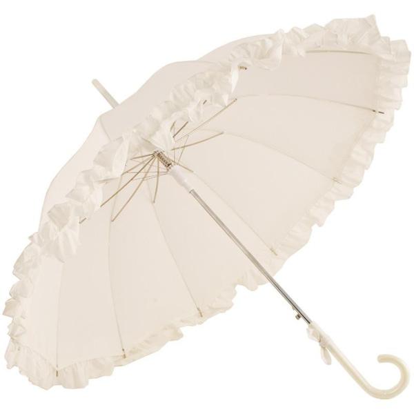 日傘 パゴダ型 フリル 傘 ウエディング ウェディング ブライダル 花嫁 白 アンブレラ パラソル 小物 H26 Buyee Buyee 日本の通販商品 オークションの代理入札 代理購入