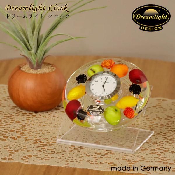 ドリームクロック CDD7282CL ハッピーフルーツ 置き時計 ドリーム