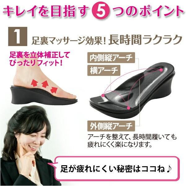 疲れにくい オフィスサンダル 黒 美脚 ヒール おしゃれ 勝野式 足うらを癒すサンダル 疲れない サンダル オフィス レデ Buyee Buyee Japanese Proxy Service Buy From Japan Bot Online