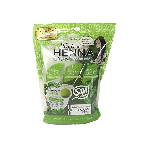 シムシムジャパン マダムヘナ 4パック ブラウン 100g 25g 4 入 Www Manica Co Mz