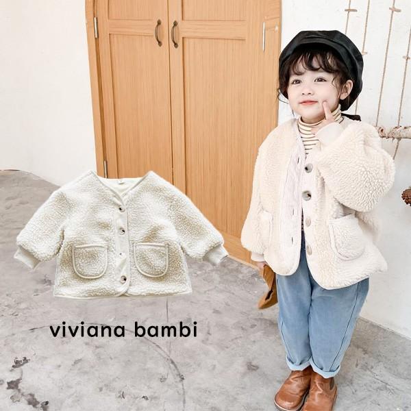 子供服 ボアコート ジャケット モコモコアウター 女の子 男の子 韓国 