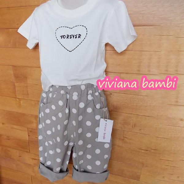 子供服 ドットパンツ 水玉 韓国子供服 女の子 男の子 安いナチュラル 90 100 110 1 Chb 1907 92 Viviana Bambi 通販 Yahoo ショッピング
