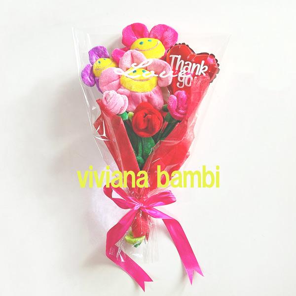 出産祝いや誕生日、発表会などにぴったりの可愛いブーケ。フラワーには針金が使用されているので、インテリアとして使用することも◎※在庫がない場合はお問い合わせ予約可能ですのでお問い合わせください。1〜3日以内に発送予定（土・日・祝除く）母の日 ...