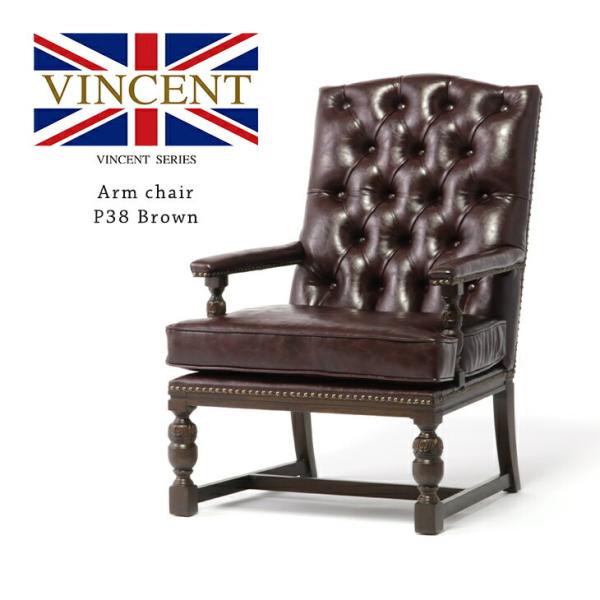 英国アンティーク木製デスクチェア/椅子/肘掛けイス/アームチェア ac-12 1920年代イギリス製アンティーク オーク ハイバックチェア