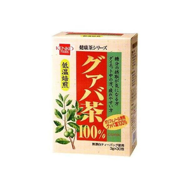 グァバ茶100% 品番:K027 グァバ茶 ダイエット 健康 糖分 ポリフェノール ティーバッグ 飲みやすい おいしい