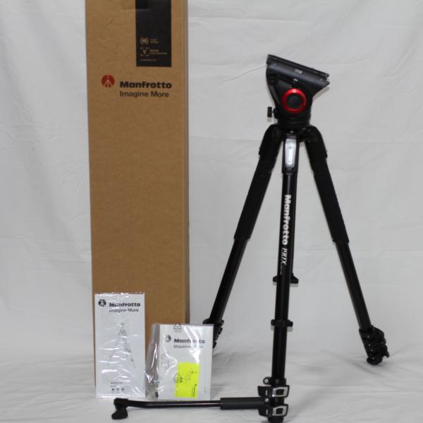 Manfrotto MVK500190AH ビデオ雲台 MT190X3アルミ三脚 Manfrotto MVK500190AH ビデオ雲台 MT190X3アルミ三脚
