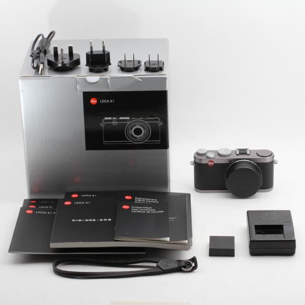 ライカ Leica X1 スチールグレー : 千石カメラYahoo!店 - 通販