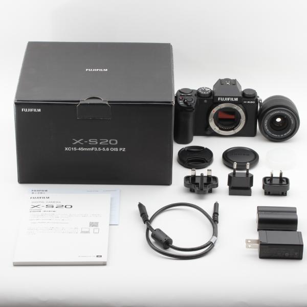 新品未使用　FUJIFILM X-S20 XC15-45mmレンズキット X-S20 XC15-45mmレンズキット CA01-M1887-2P3 | 富士フイルム | ミラー