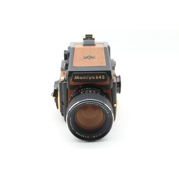 MAMIYA マミヤ M645 GOLD ゴールド リザード 80mm F1.9