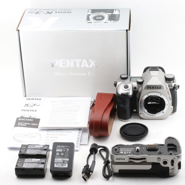 【撮影枚数 28枚】PENTAX K-3 Mark III Silver Premium Kit シルバー