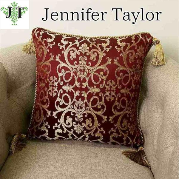 ジェニファーテイラー クッション 45×45cm Poinsettia RE Jennifer