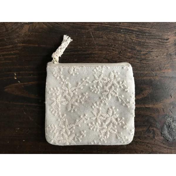 cotton flora ミニティッシュケース＆ポーチ レディース 小物入れ 化粧ポーチ コスメ マルチポーチ おしゃれ 可愛い