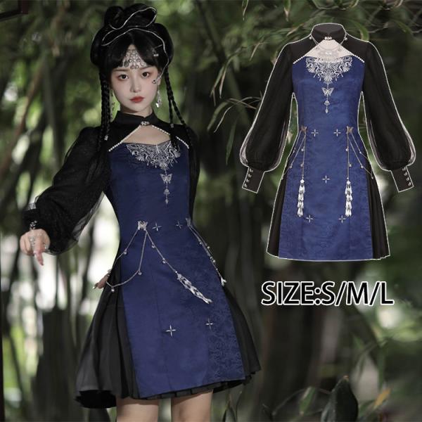 レディース ワンピース 衣装ブランド名：VIVISHOW標登録番号：第５９１０５４０号■素材：ポリエステル ■カラー：写真色■サイズ：S M Lポイント利用 爆買