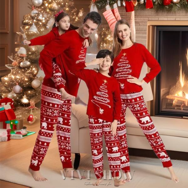 ルームウェア パジャマ クリスマスウェア ファミリーセット ファミリー