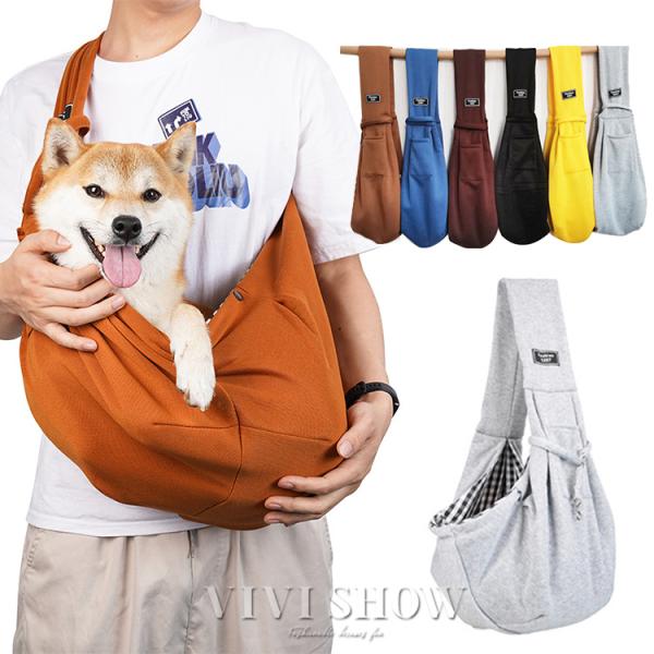 犬 スリング ペットスリング 犬 猫 小型犬 抱っこ紐 通気性 軽量 飛び出し防止 キャリーバッグ 肩掛け     ポイント利用ブランド名：VIVISHOW商標登録番号：第５９１０５４０号■素材：ポリエステル■カラー：レッド，ブラウン，グレ...