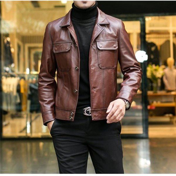 SALE 牛革 ジャケット メンズ シングルコート リアルレザー SALE 牛革 ジャケット メンズ シングルコート リアルレザー