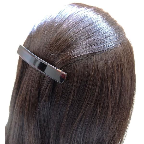 バレッタ シンプル フランス製 ８cm ２個セット ヘアアクセサリー 髪留め 黒 べっこう色 無地 Buyee Buyee Jasa Perwakilan Pembelian Barang Online Di Jepang