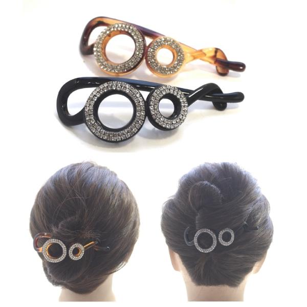 ブラックラインストーンヘアバンドセット ブラックラインストーンヘアバンドセット ブラックライン