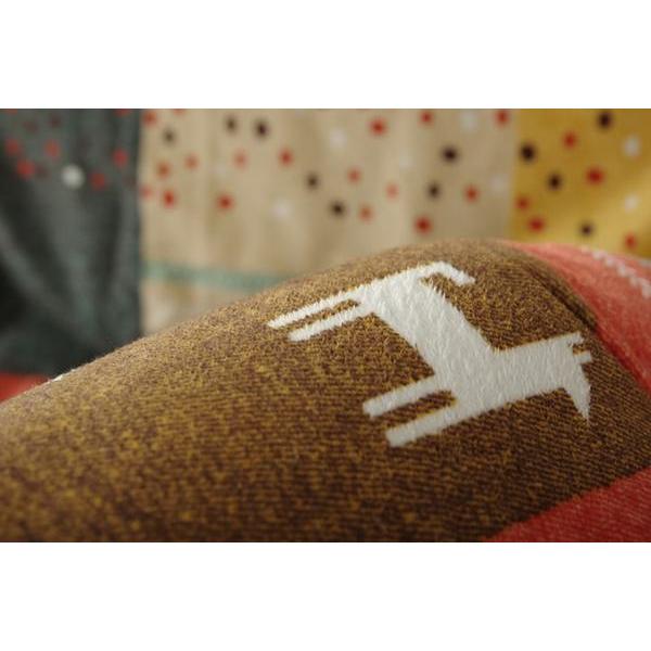 ギャッベ柄 こたつ布団カバー 〔上掛けタイプ（一枚布/マルチカバー） 大 レッド 約210×290cm〕 長方形 洗える 〔リビング ダイニング〕〔こたつ布団別売〕爆買