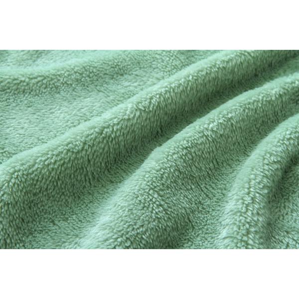 北欧風 こたつ布団カバー/寝具 〔ファスナータイプ グリーン 約195×195cm〕 正方形 洗える フランネル 〔リビング〕爆買
