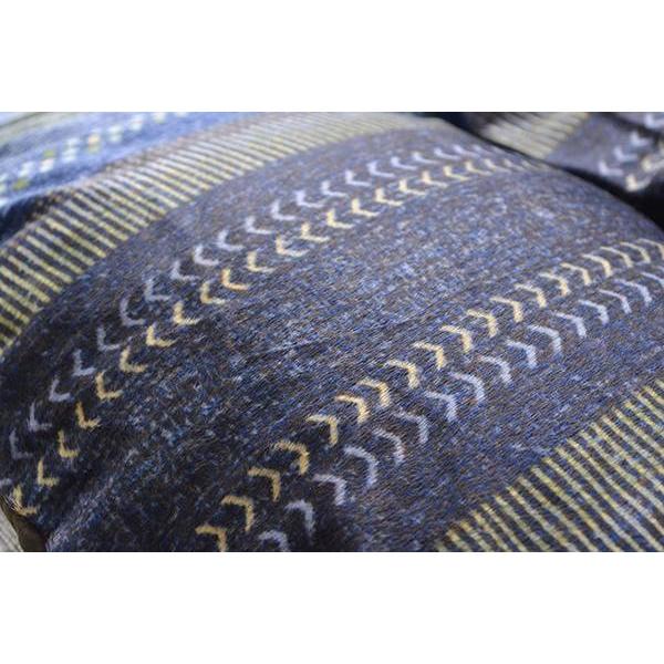 ギャッベ柄 こたつ布団/こたつ掛け布団 〔長方形 大型 マルチ 約205×315cm〕 洗える マイクロファイバー 〔リビング〕爆買