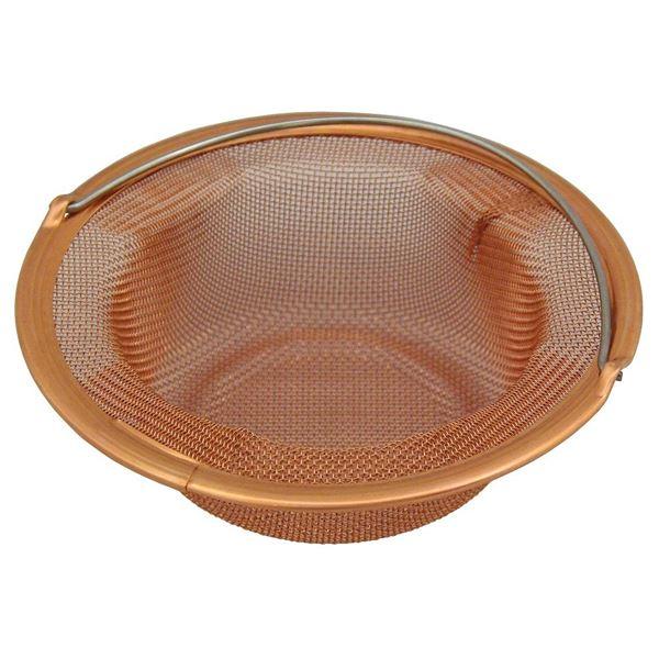 【商品名】 排水口 ストレーナー ゴミ受け 大 約直径13cm 純銅製 3個セット 銅イオン 殺菌作用 タフコ シンク 流し台 キッチン 台所 【ジャンル・特徴】 排水口ストレーナー 排水溝 ゴミ ごみ かご 受け 生ごみ 水まわり 水周り...