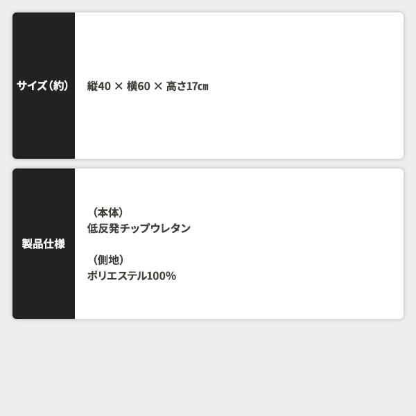 〔日本製〕 低反発チップ まくら/低反発枕 〔60×40cm〕 抗菌 体圧分散 ピロー メッシュ素材 通気性 ふんわり もっちり 業務用 まとめ買い ポイント消化 日用品