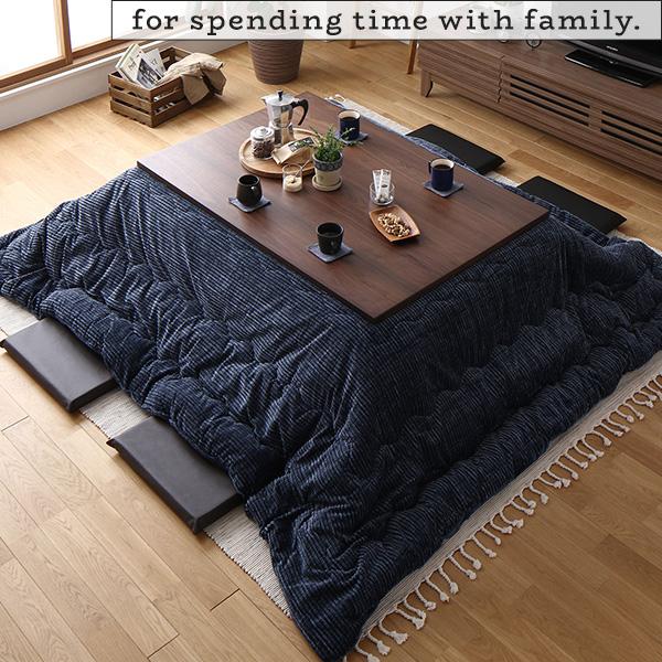 こたつ掛け布団 こたつ 布団 正方形 約205×205cm オレンジ 単品 洗える コーデュロイ 無地 抗菌 防臭爆買