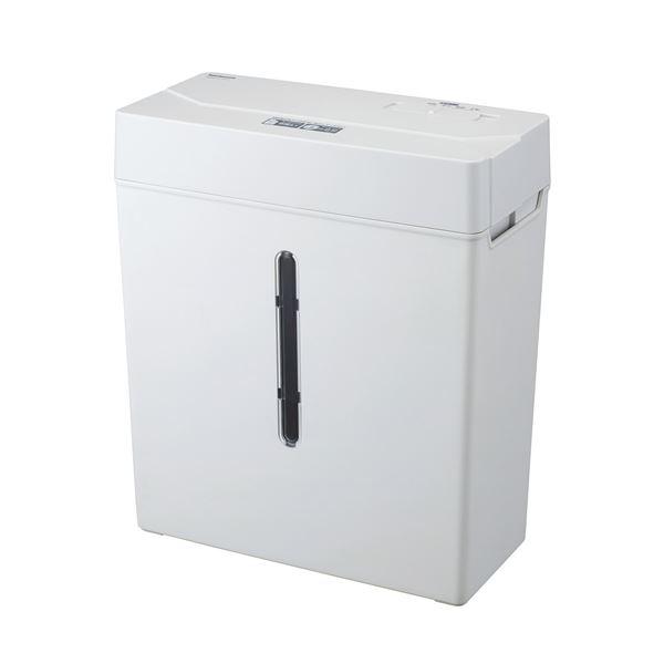 【商品名】 パーソナルシュレッダ A4 クロスカット NSE-C101LG 【ジャンル・特徴】 スリムデザインでコンパクトなパーソナルシュレッダ。 [ NSE-C101LG ]