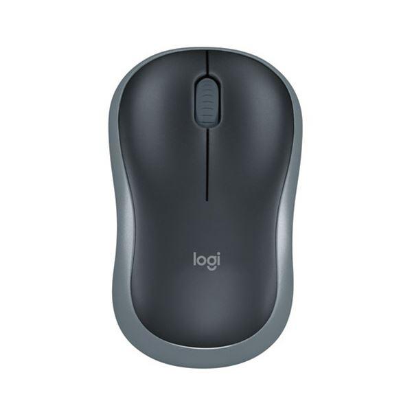 ロジクール ワイヤレスマウス M186グレー M186CG 1個 まとめ買い 爆買