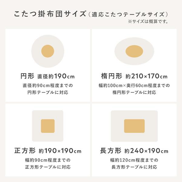 こたつ布団 単品 正方形 約190×190cm ホワイト 洗える ラビットファー調 静電気防止加工 こたつ掛布団 こたつ掛け布団 こたつ 業務用 まと まとめ買い 日用品