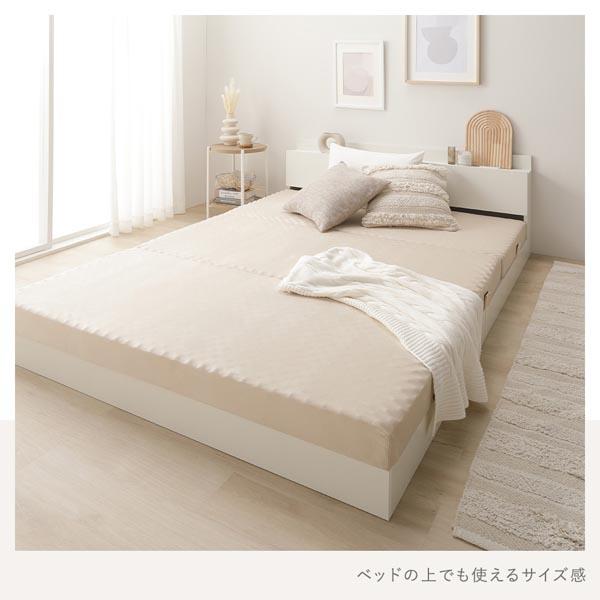 3つ折り マットレス 単品 セミダブル グレー 高反発 洗えるカバー 折りたたみマットレス 寝具 業務用 まとめ買い ポイント消化 日用品