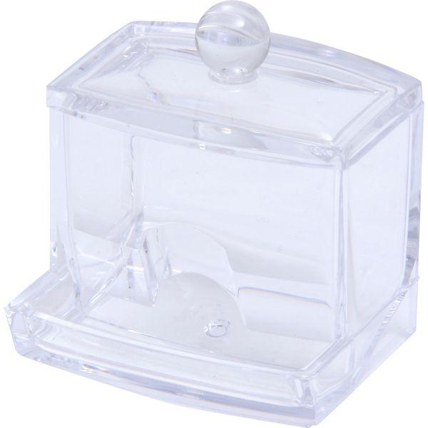 【商品名】 PSコスメ収納 綿棒ケース 【ジャンル・特徴】 ばらつきがちなコスメをきれいに収納！