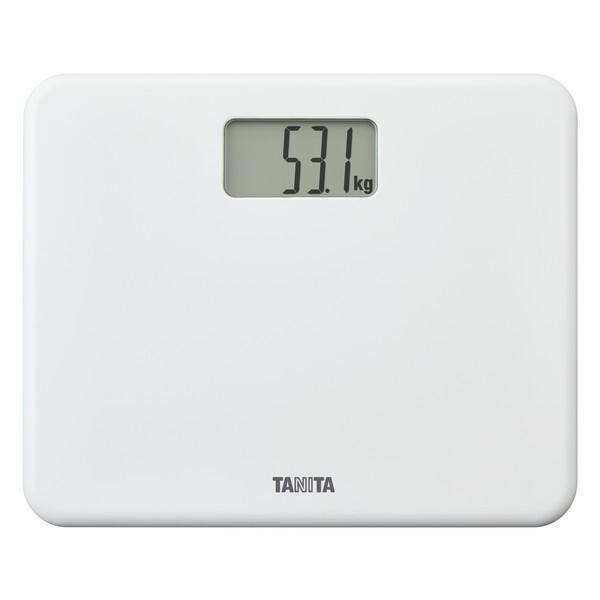 【商品名】 タニタ デジタルヘルスメーター ホワイト HD-670 【ジャンル・特徴】 シンプル・コンパクトが使いやすい
