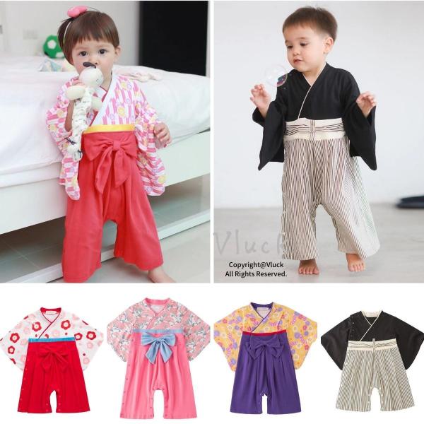 袴ロンパース 男の子 女の子 お正月 和服 着物 袴 袴風 カバーオール 紋付 はかま 子供服 ベビー服 ベビー 赤ちゃん 新生児 服 70cm 80cm 90cm 95cm 100cm バースデー バースデイ 初節句 節句 端午の節句 百...