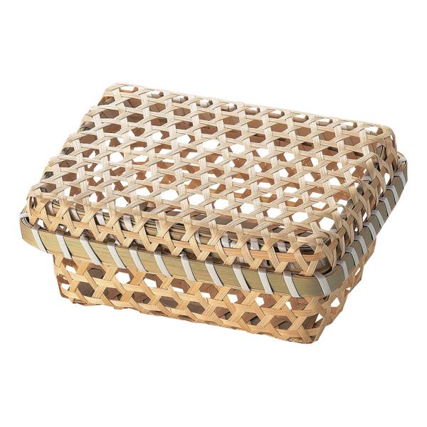 かご 即納可 カゴ バスケット ギフト ラッピング 容器 竹 2730 w20 d14