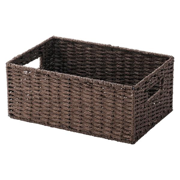 飽きのないデザインの定番ペーパーバスケット。カラーボックスにぴったり入るサイズです。size：w32 d22 h13cm素材：ペーパー原産国：中国○本商品は全て手作業で仕上げております。○商品によって色合いが若干違う事があります。○商品には...