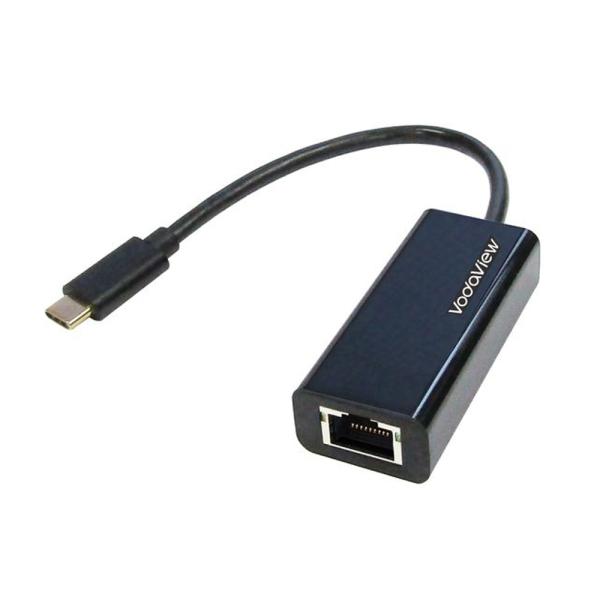 vodaview USB Type-C to LANiRJ45jA_v^ijUSB-C|[gMKrbgC[Tlbg@LANڑA_v^@[֑