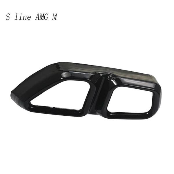 【並行輸入品】BMW 車 エキゾーストパイプ 排気トリム 5シリーズ g30 g38 2018-2022 装飾的 ステンレス鋼 ステッカー
