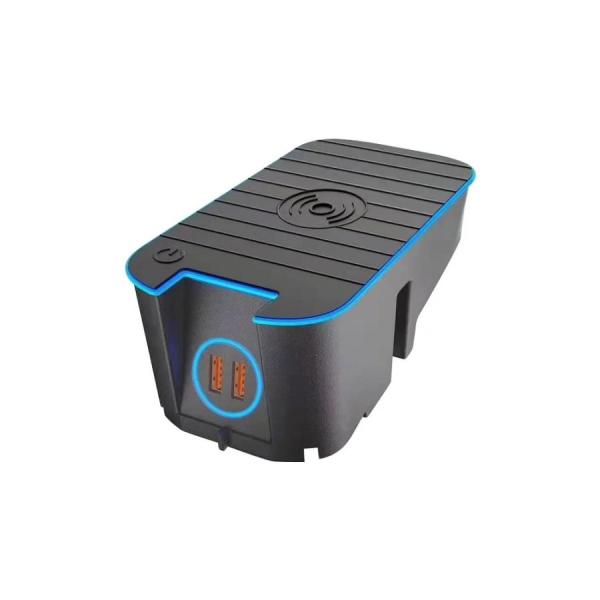 【並行輸入品】ボルボ 車 携帯電話 ワイヤレス充電QI ワイヤレス充電ボード s60 xc60 s90 xc90 v60 v90 2016 2019 QC3.0