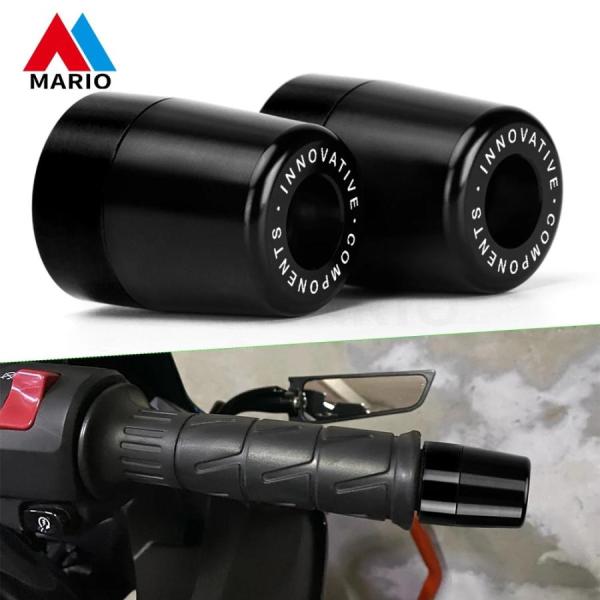 【なか】 並行輸入品】カワサキ ハンドルバーエンドプラグ バランスパッド 黒